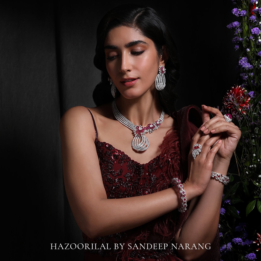 Experience The Allured Indian Heirloom In Hazoorilal Diamond Jewellery